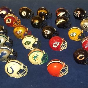 Full set of 32 NFL teams mini helmits